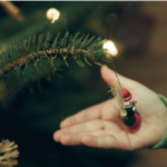 Magical Ornaments and the Charm of Flocked Trees